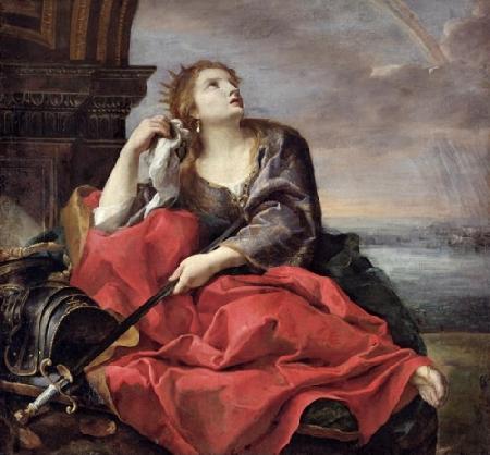 Andrea Sacchi The Death of Dido oil painting image